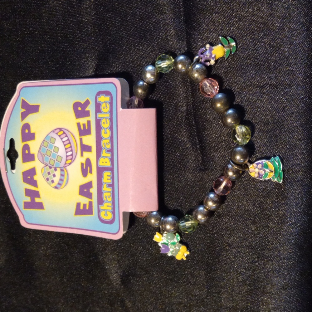 Easter charm bracelet